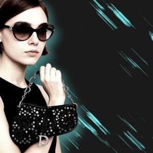 VINTAGE CHRISTIAN DIOR MNI SADDLE BAG