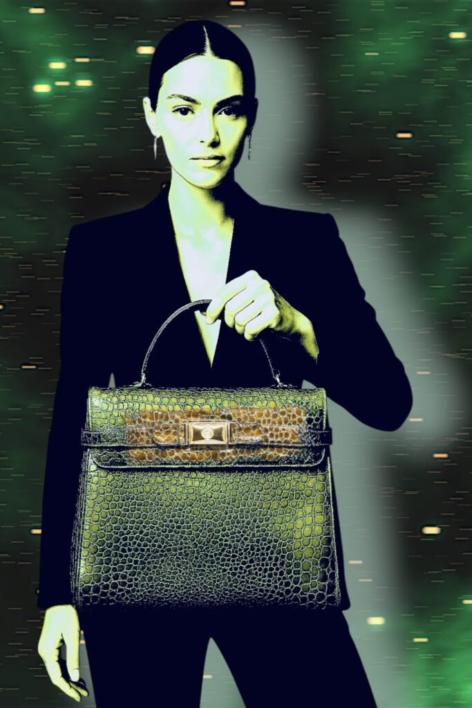 VINTAGE ISTANTE BY VERSACE "ZEUS" BAG