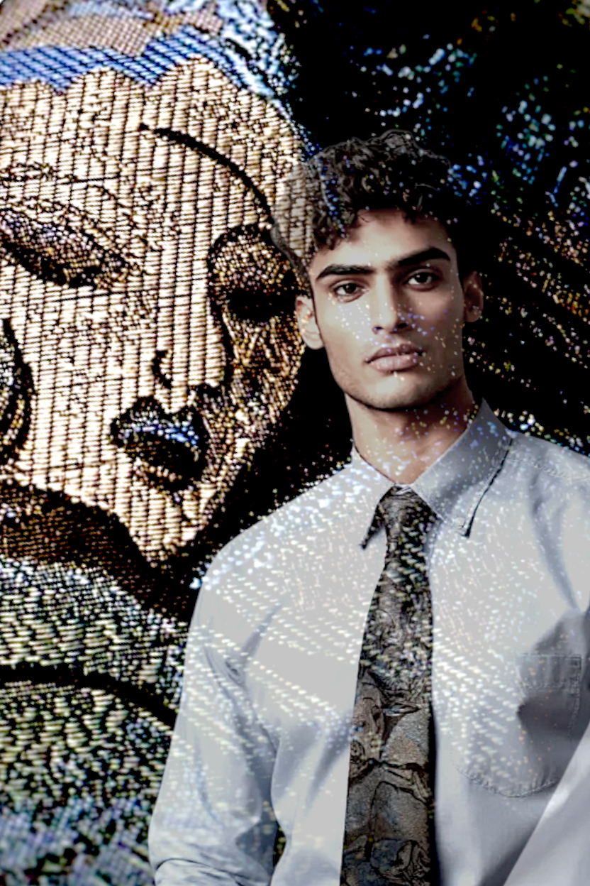 VINTAGE BIJAN SILK TIE