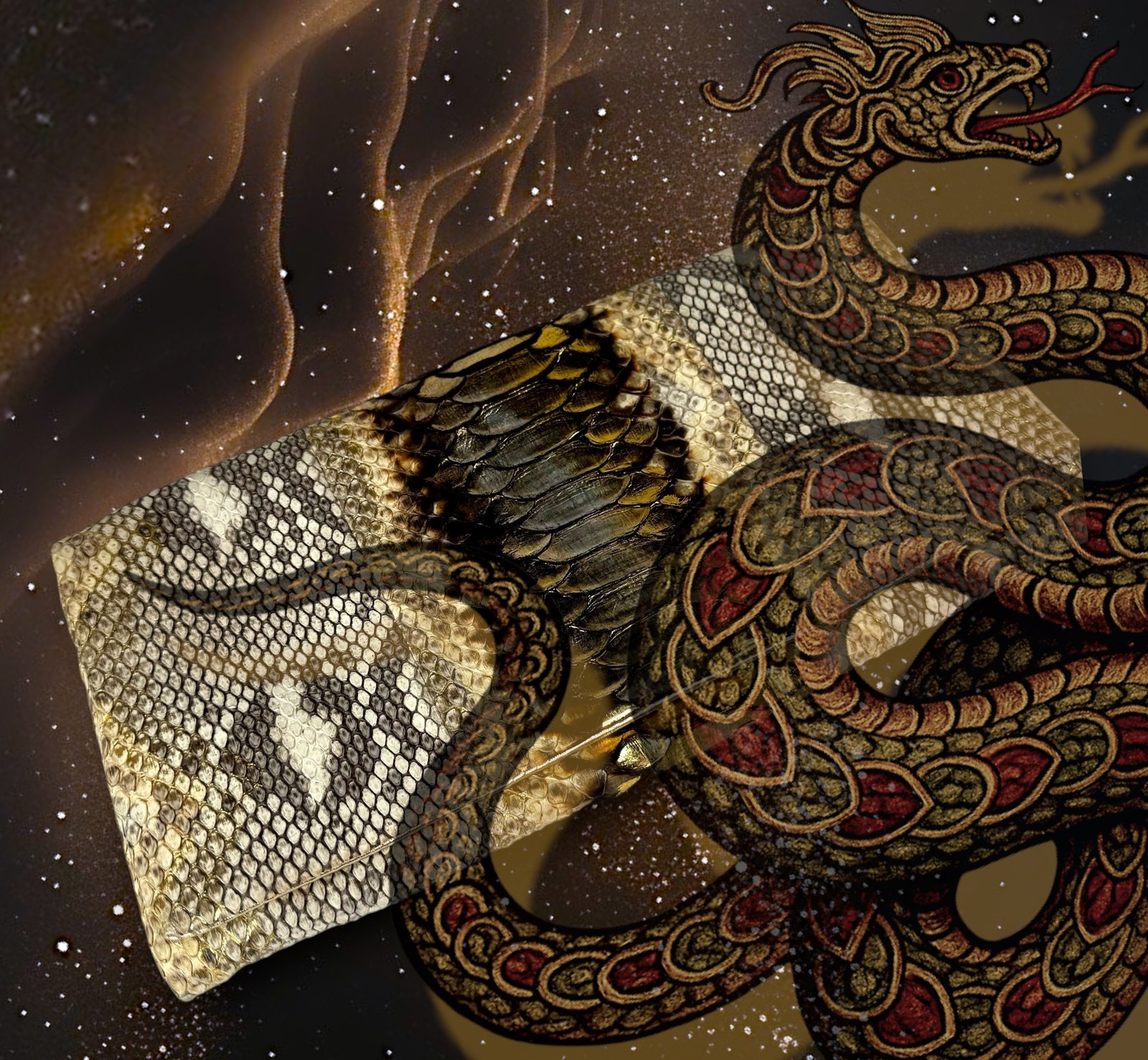 VINTAGE STUART WEITZMAN CLUTCH