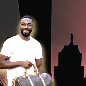 VINTAGE CELINE "MACADAM" BOSTON BAG