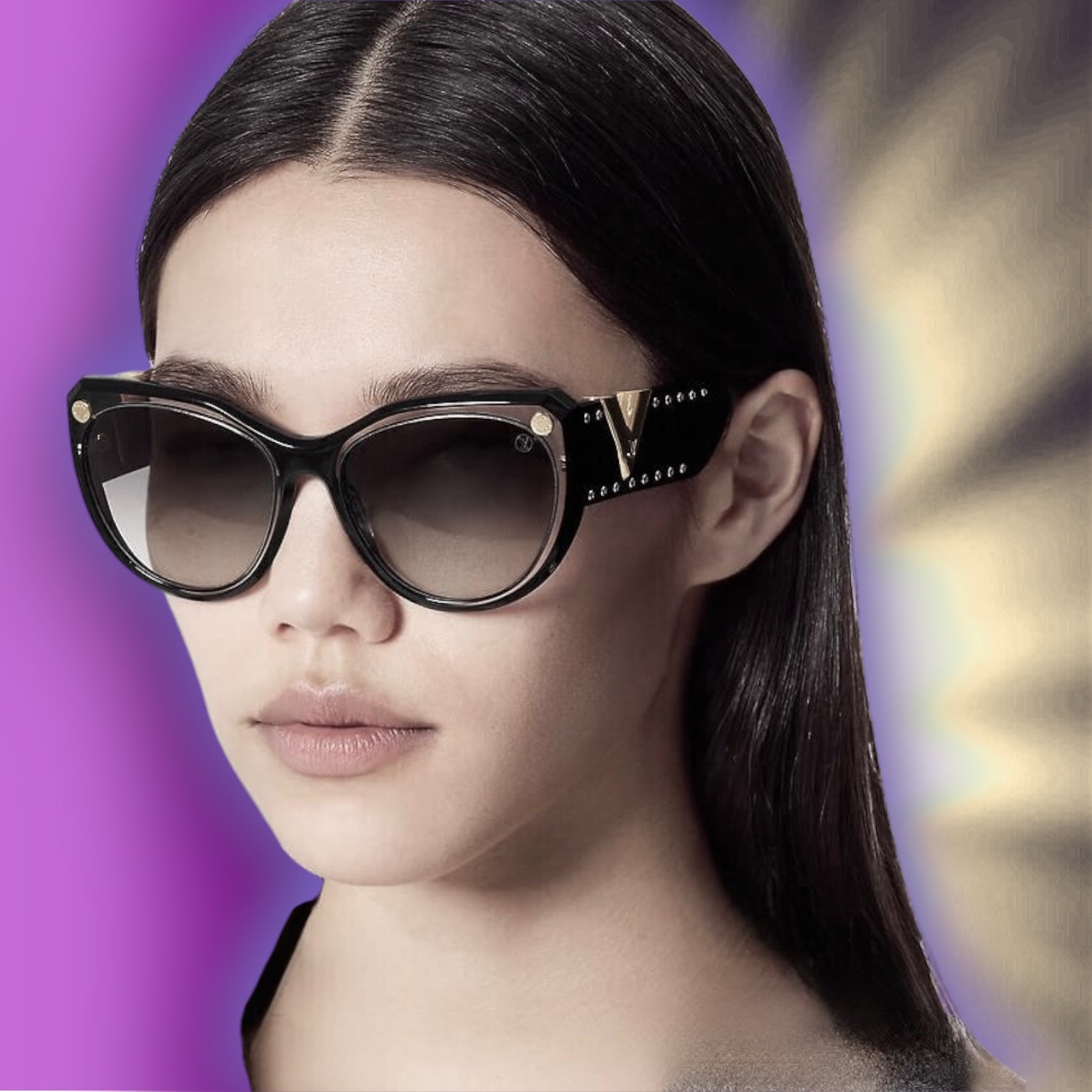 LOUIS VUITTON "MY FAIR LADY" SUNGLASSES