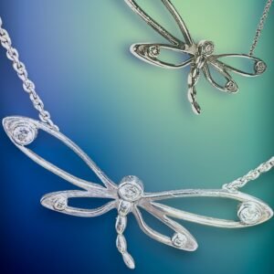 VINTAGE TIFFANY & CO. DIAMOND BUTTERFLY NECKLACE