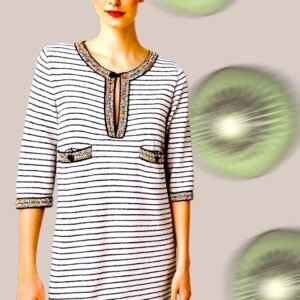 VINTAGE CHANEL STRIPED TUNIC