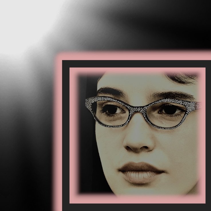 VINTAGE FRENCH  EYEGLASS FRAME