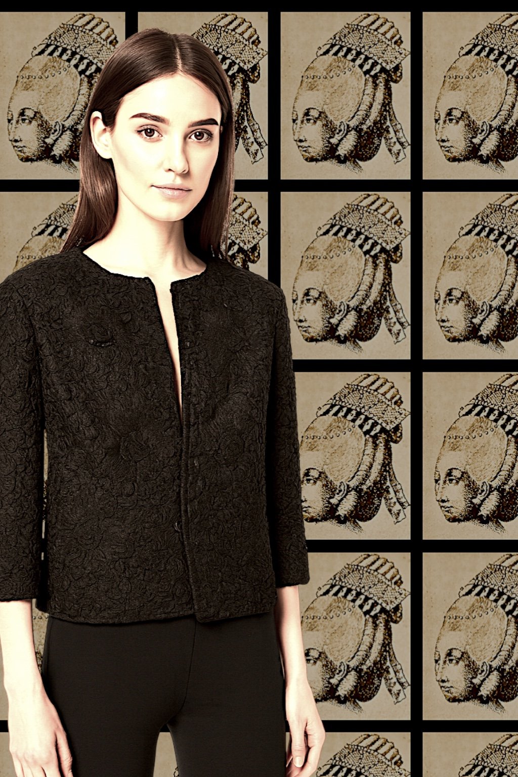 VINTAGE DOLLY MUFF JACKET