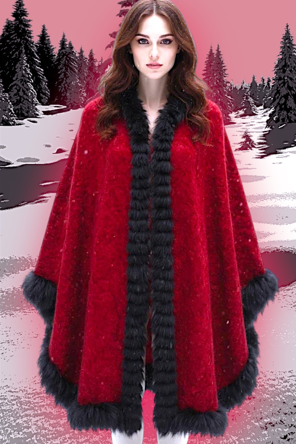 VINTAGE YVES SAINT LAURENT SHAWL