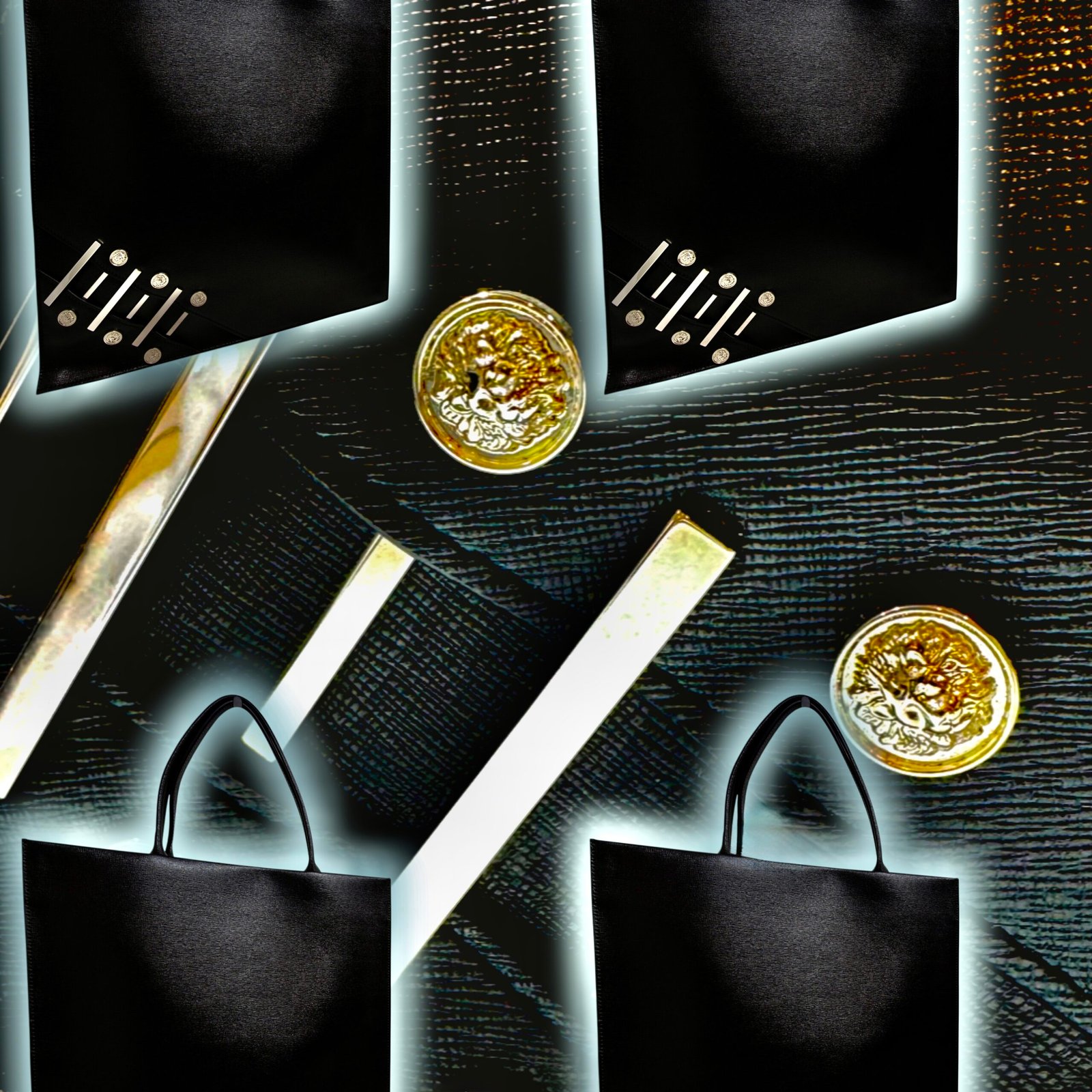 VINTAGE VERSUS BY VERSACE TOTE