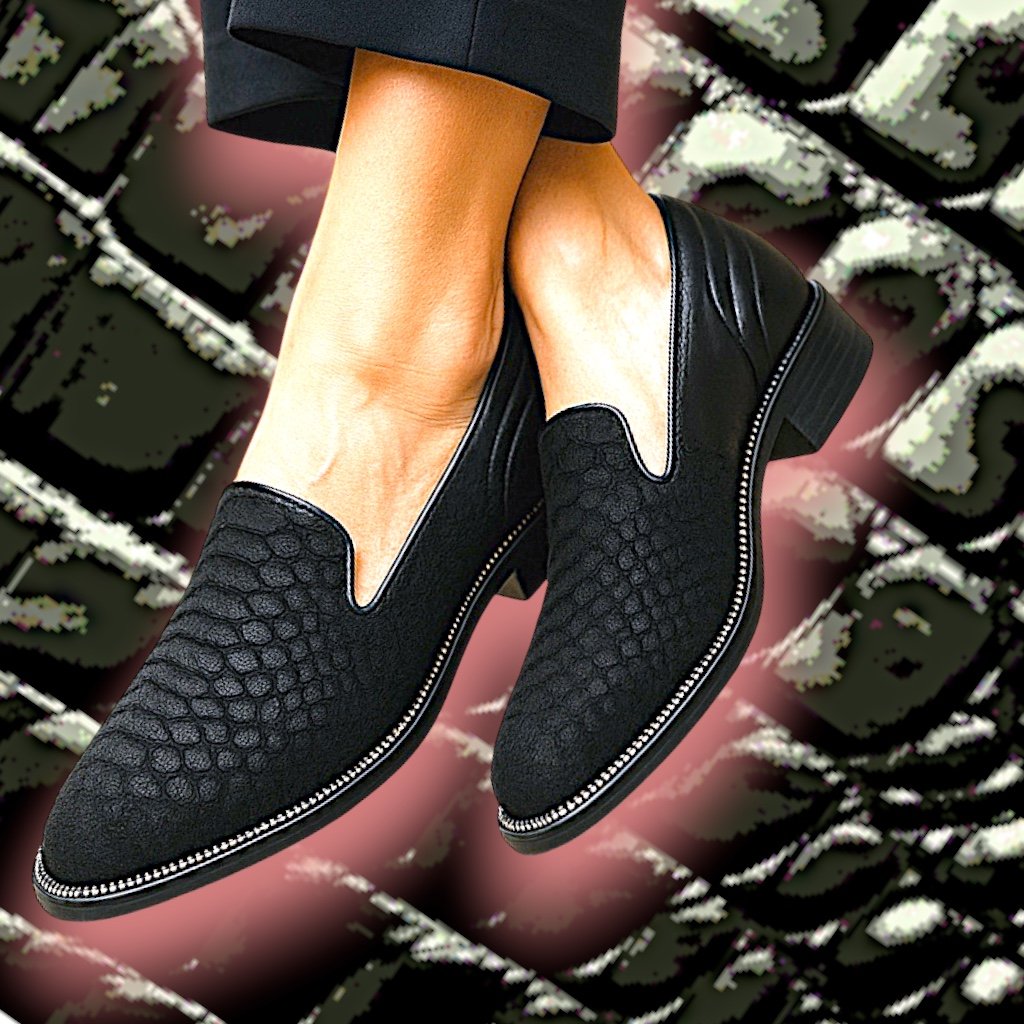 THE KOOPLES  "ASTRAKHAN" LOAFERS