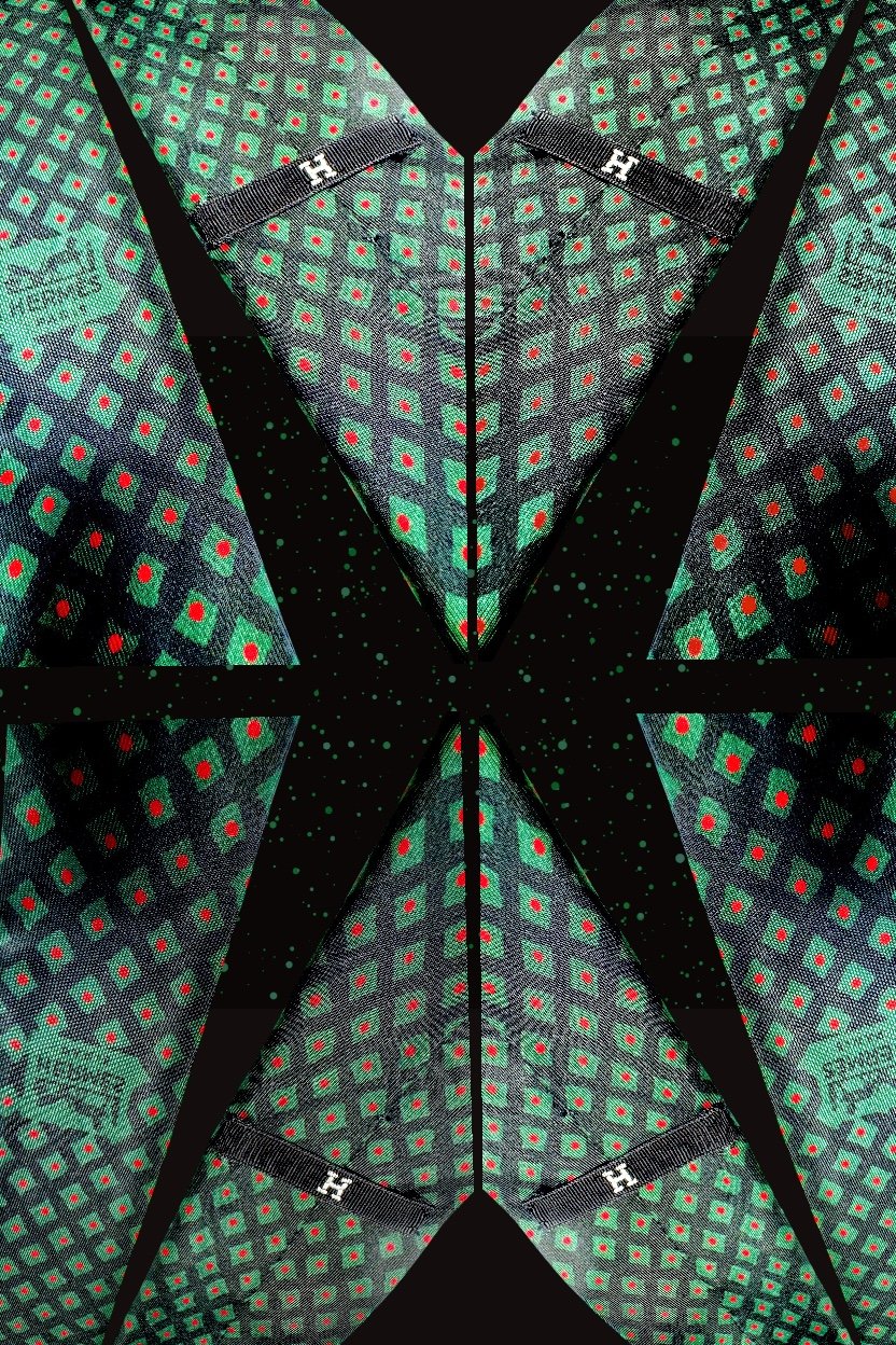 VINTAGE HERMES SKINNY TIE