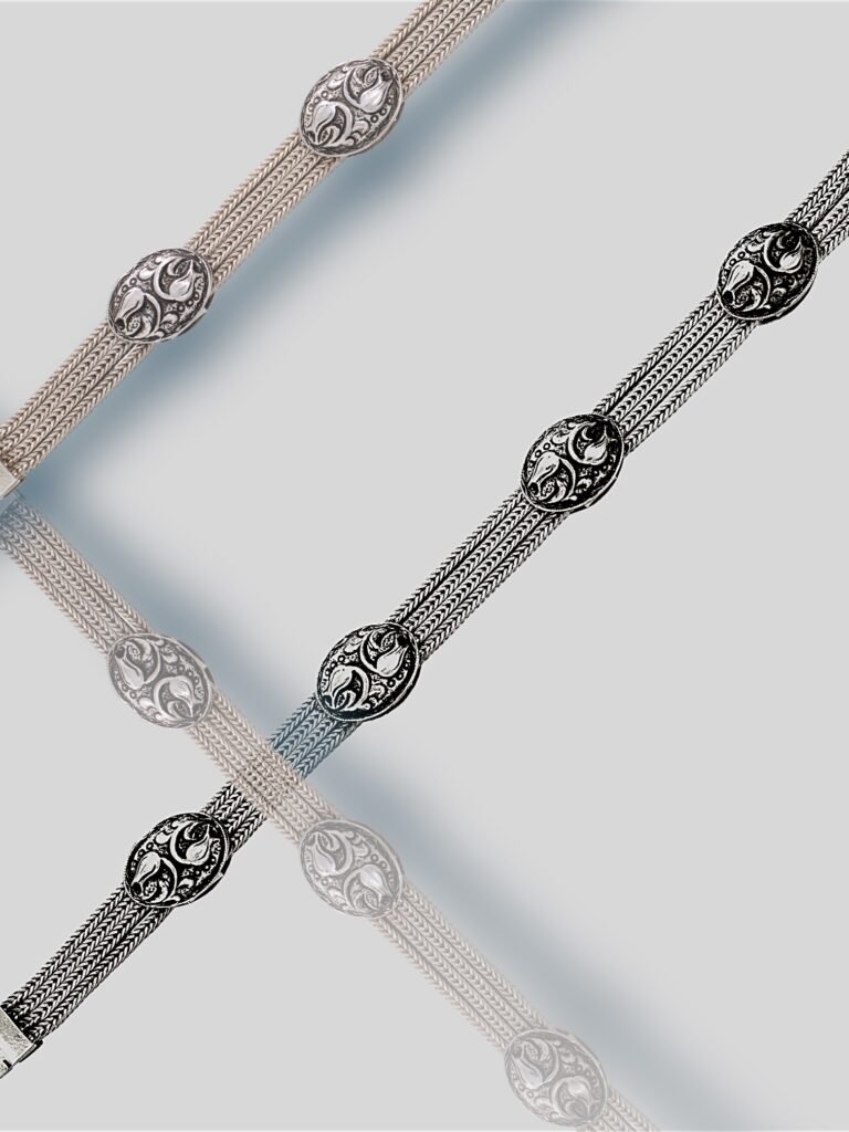 VINTAGE TURKISH MEDALLION BRACELET