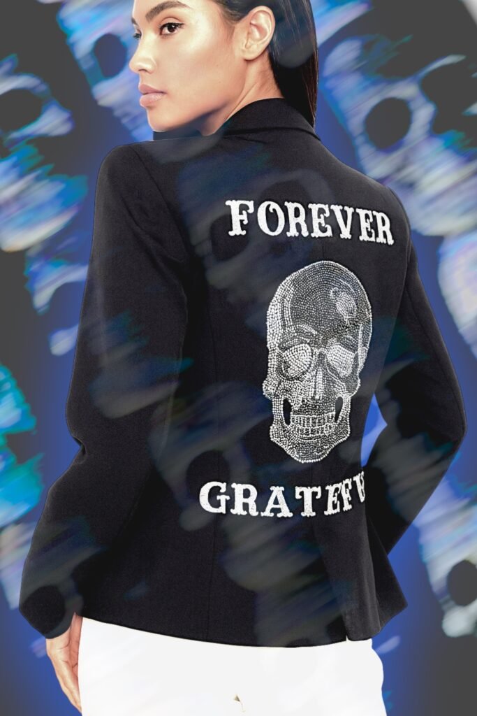 HIPCHICK COUTURE "FOREVER GRATEFUL" BLAZER